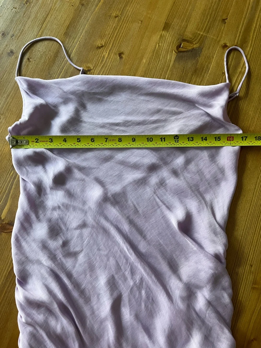 Free People Lilac Cowl Neck Mini Dress